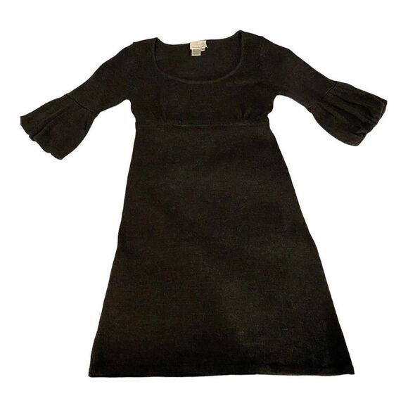 Donna Morgan Wool Blend Sweater Dress Medium - Picture 3 of 10